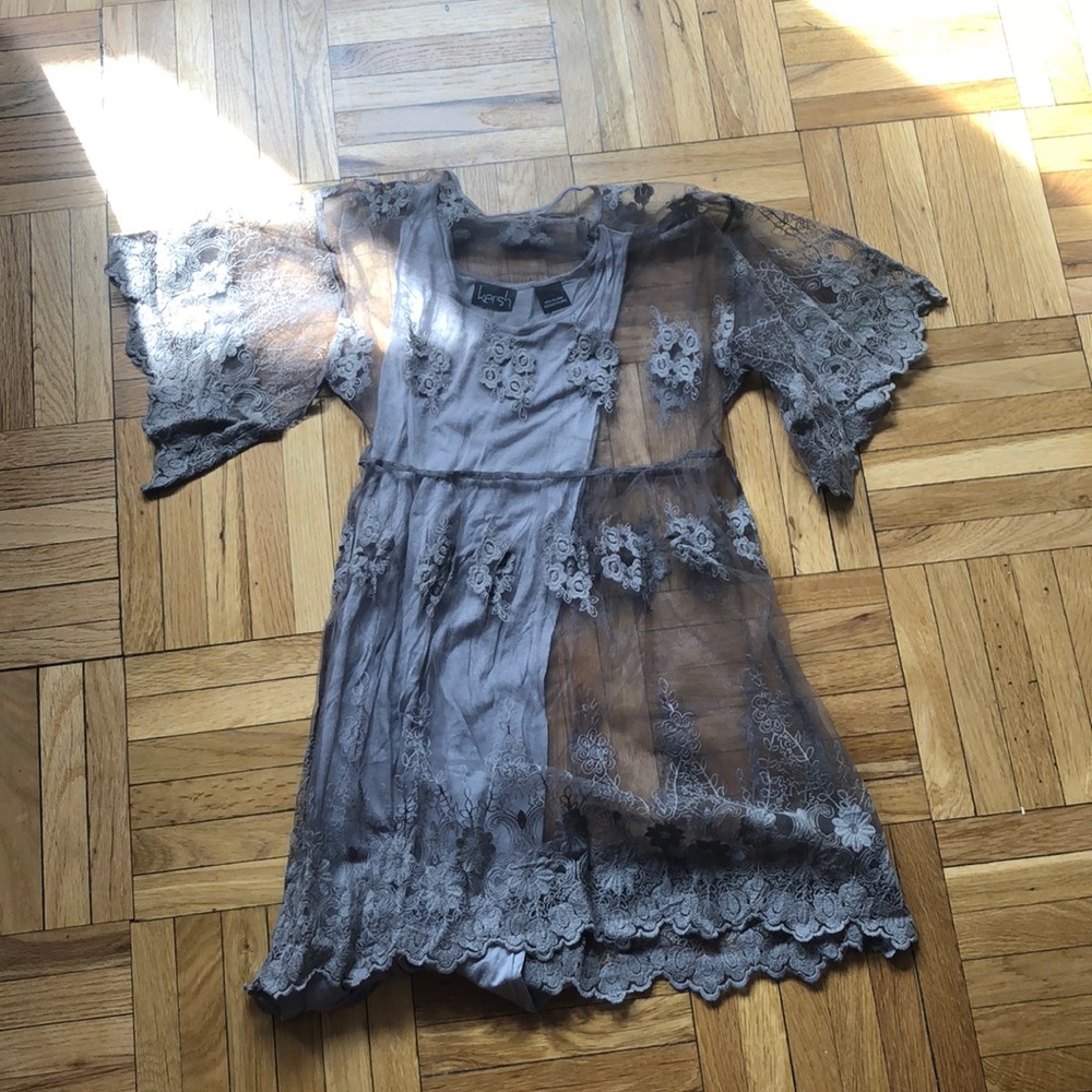 Anthro lace dress